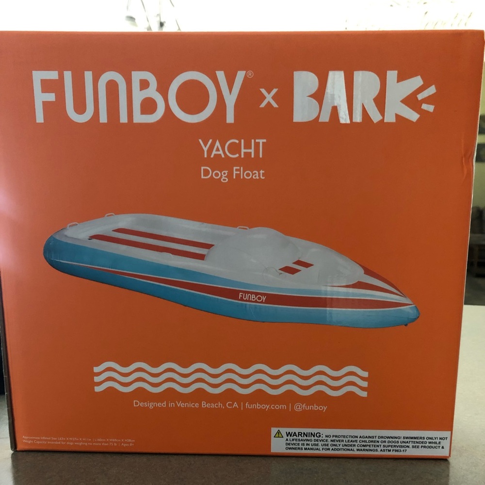 Funboy x Barkbox dog float